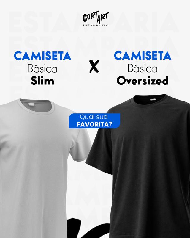 Camiseta Básica Slim